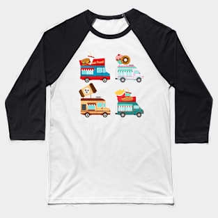 Food trucks Concept Baseball T-Shirt